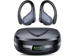 2026 fones de Ouvido Sem Fio Bluetooth 5.1 para Esportes Corrida Treino Academia com 60h de Reprodução Ipx4