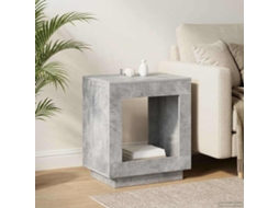 Vidaxl Mesa Lateral Cinzento Cimento 60 X 40 X 65 Cm