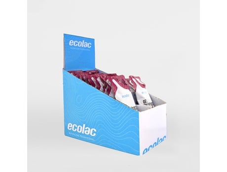 Pack Gel Energético Fruta Del Bosque Con Cafeina 24 Unidades Ecolac