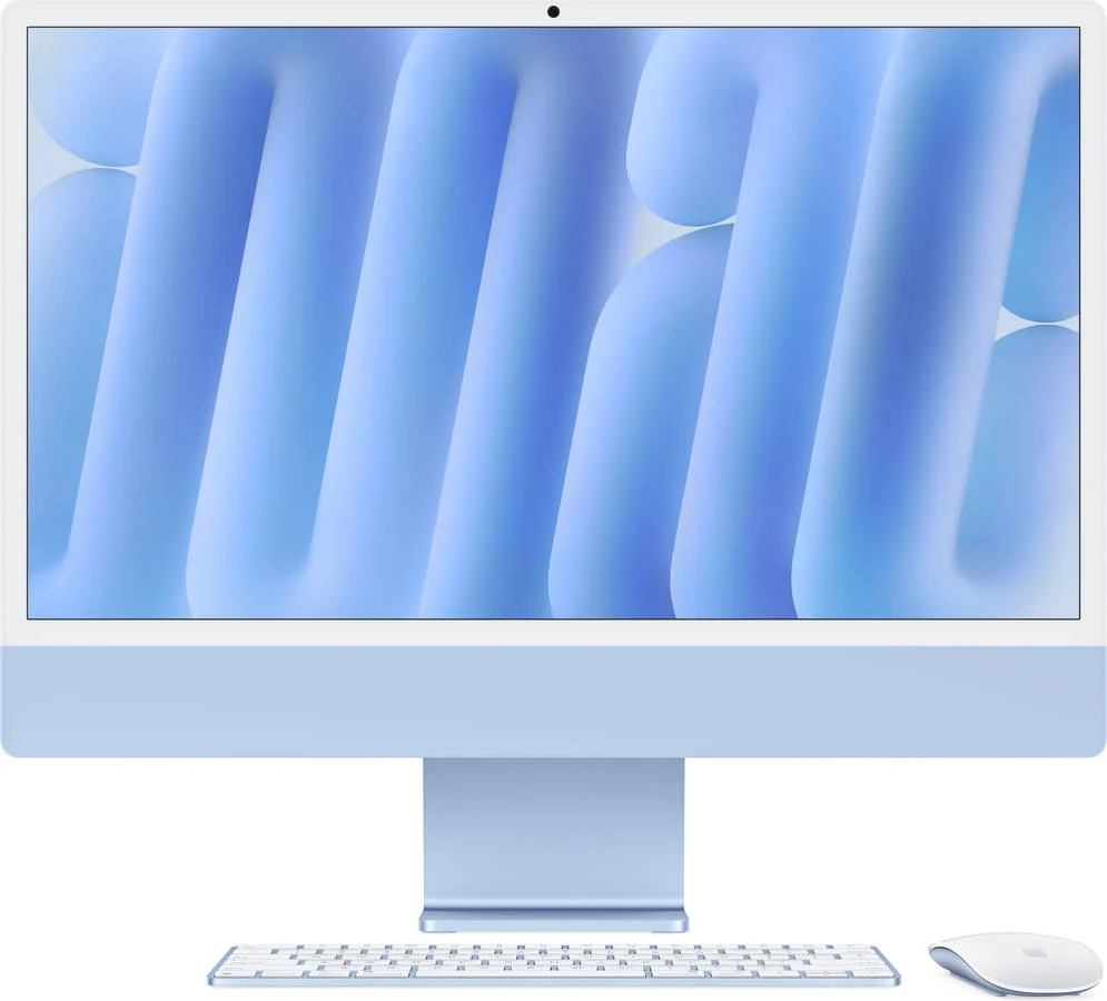iMac APPLE CTO Azul (24" - Apple M4 - RAM: 16 GB - 256 GB SSD - Teclado Portuguese)