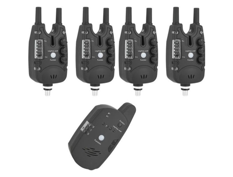 Alarme De Mordida De Pesca Qqmora Acessório De Pesca Material Abs Led Luminoso Portátil E Durável