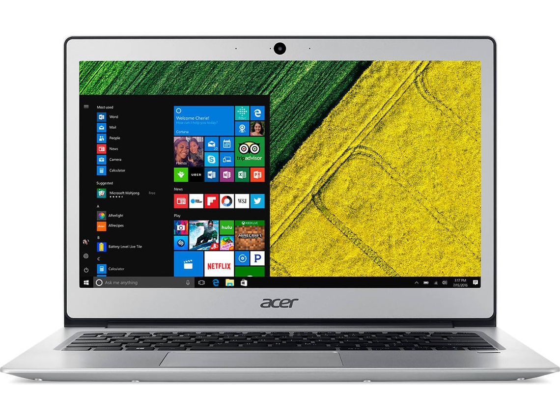 Portátil ACER Swift 1 SF113-31 (13.3'' - Intel Celeron N3350 - RAM