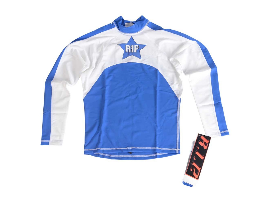 Camiseta de Mangas Compridas Lycra Azul Mrip
