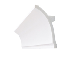 Moldura Corniça 2m Para Fita Led Arcos 100 Branco