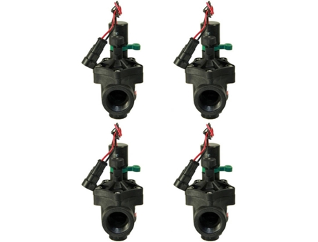 Electroválvula  RN 150 9V 3/4” com regulador de caudal (Pack x 4)