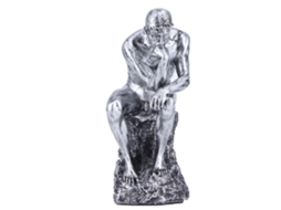 Estátua Thinker em Resina com Estilo Europeu para Escritório LAXISCREED