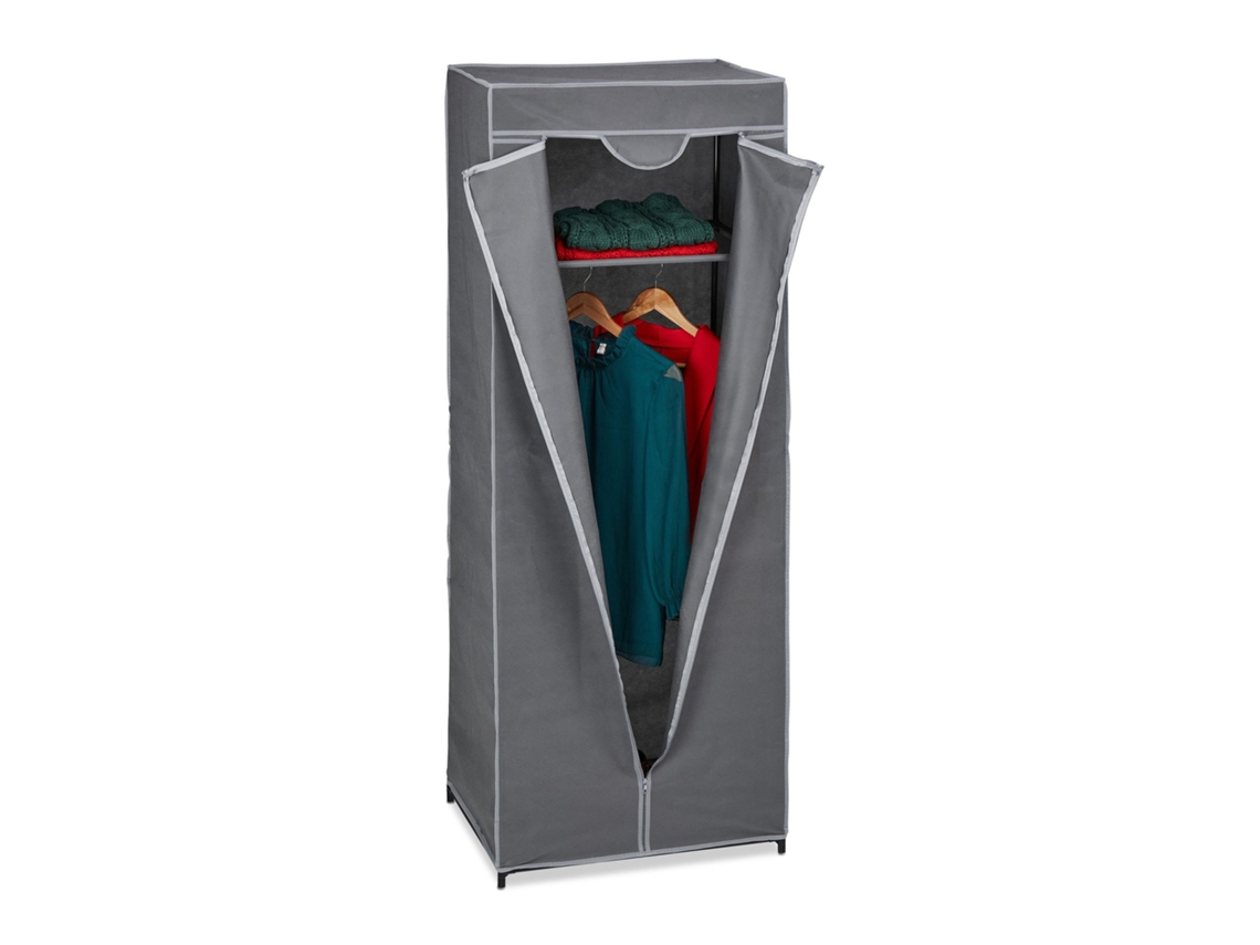 Guarda-roupa De Tecido Com Cabideiro.