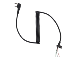 Cabo De Alto Falante Para Microfone De Walkie Talkie Baofeng Uv5r, Kenwood Tk 240 E Microfone De Mão Linton. Brilvibera