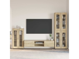 Vidaxl Conjunto De Móvel De Tv Florin 3 Unid. Carvalho Sonoma