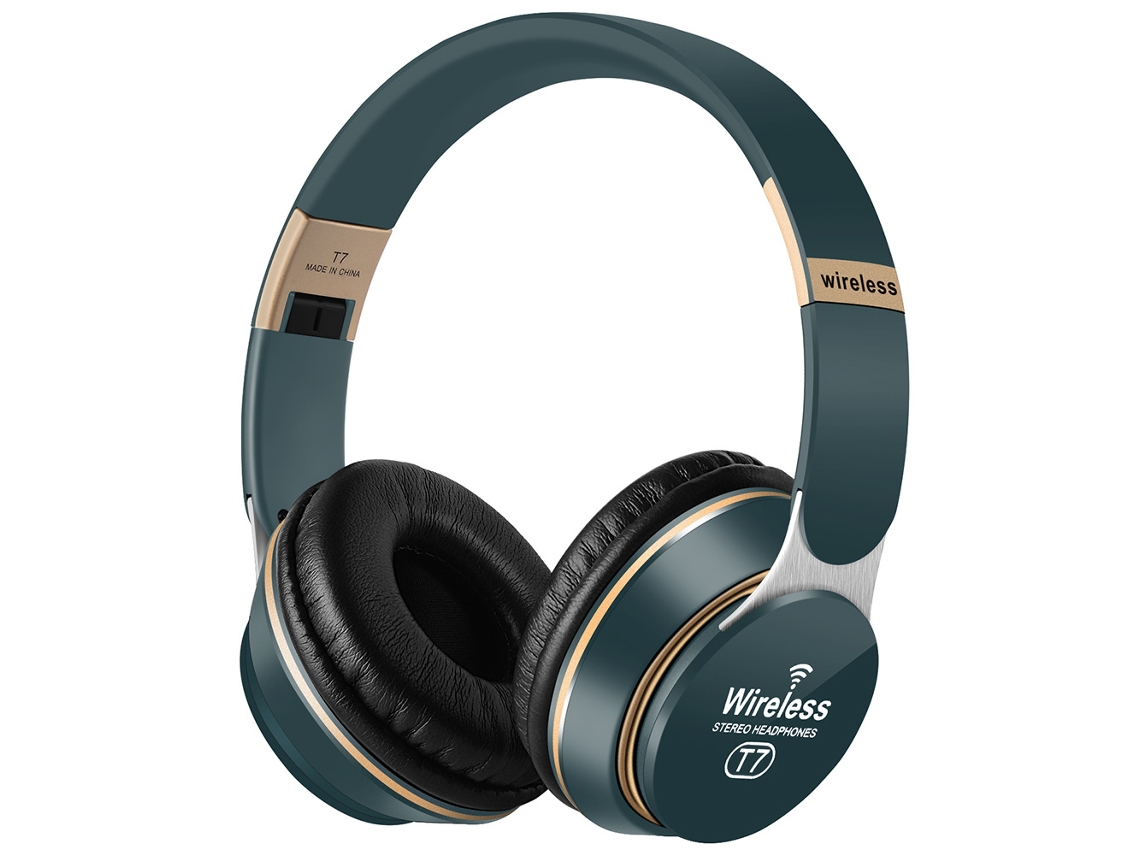 Auscultadores Bluetooth Mair Sem Fio T7 Subwoofer Estéreo