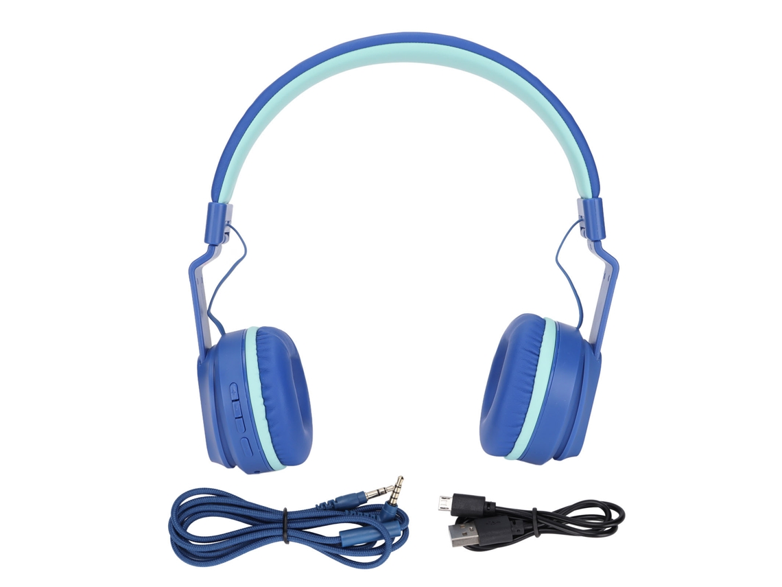 Fones Bluetooth Infantil LAXISCREED Pasta Recarregável