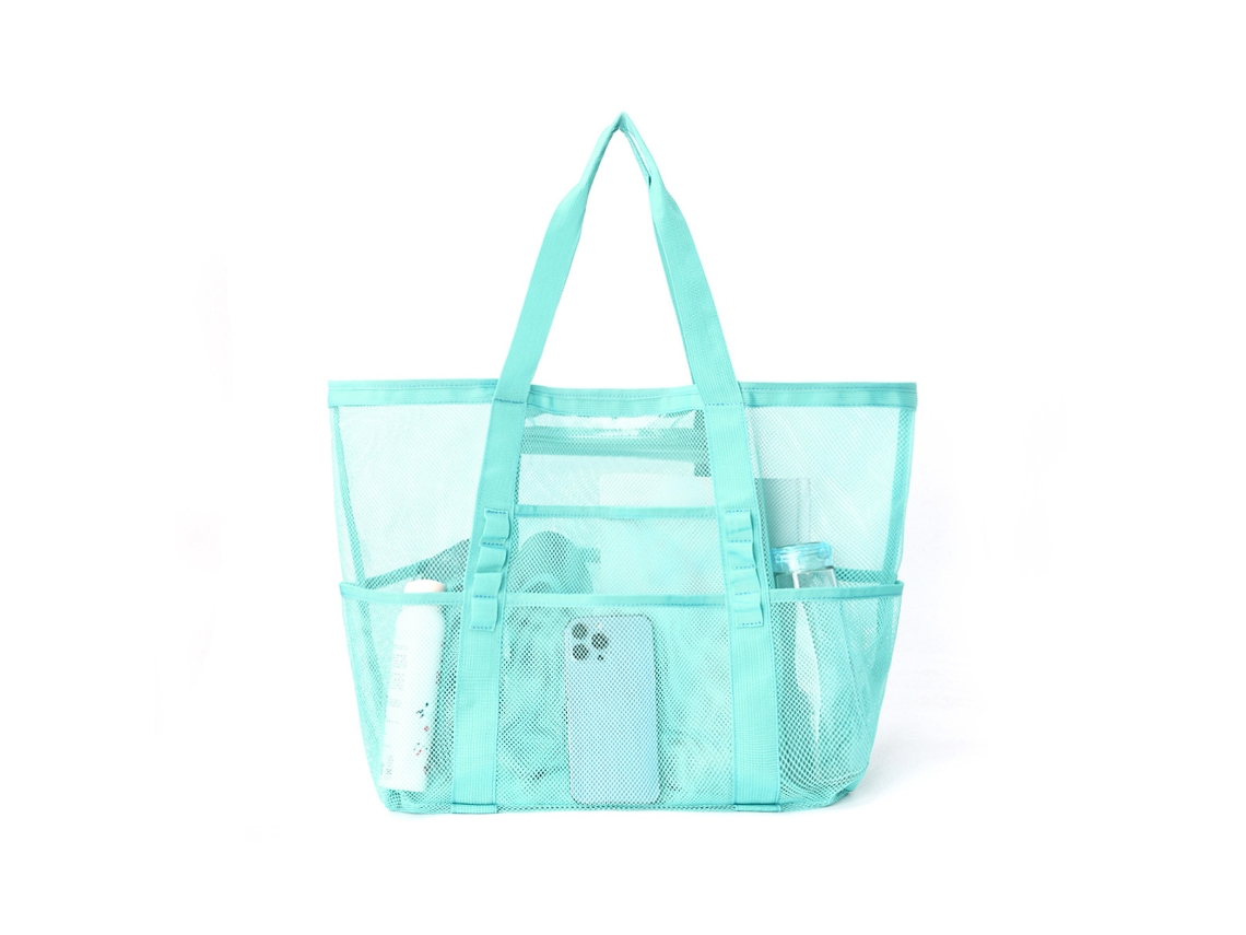 Bolsa AOZORZ para biquínis, verde menta, 20x43x49cm