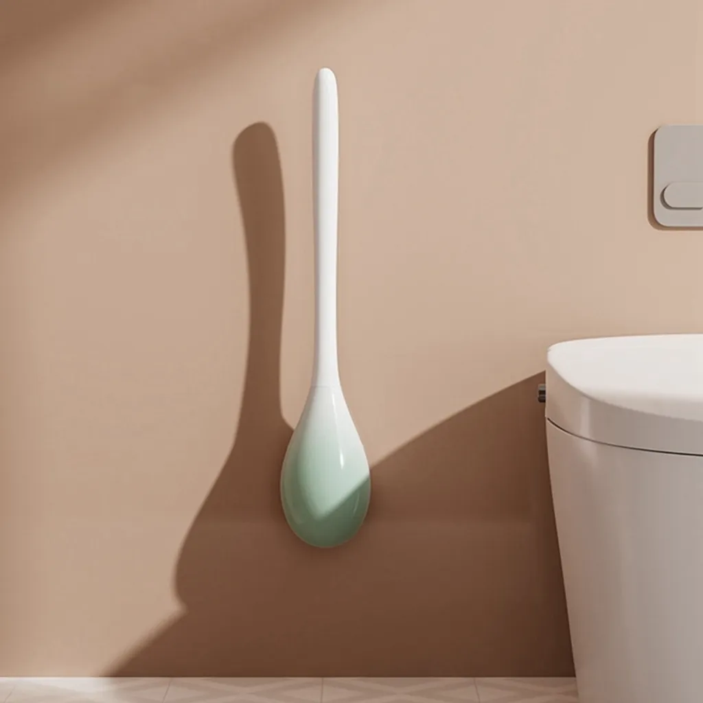 Escova Sanitária AQUAFORGE de Parede, Mini, Cabo Removível, Preta