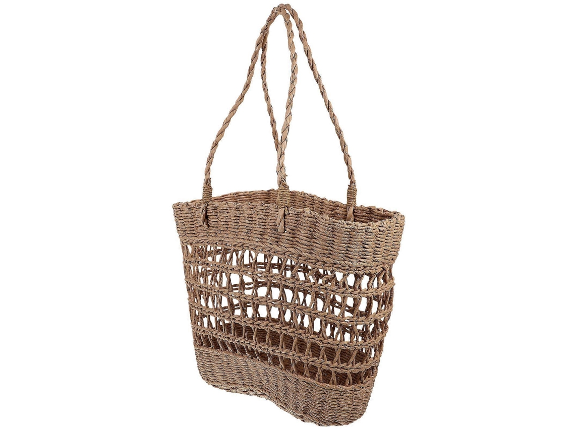 Bolsa feminina retangular de verão, ideal para camping e trilhas.