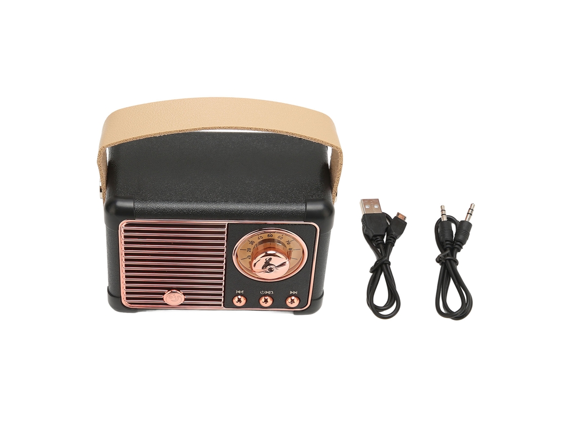 Caixa de Som Bluetooth Vintage LAXISCREED