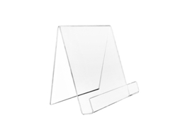 2pcs Suportes De Livros Acrílicos*