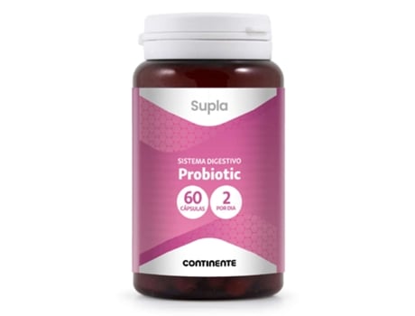 Suplemento Alimentar Probióticos Cápsulas Supla
