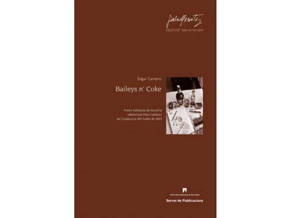 Livro Baileys ncoke de Edgar Cantero (Espanhol)