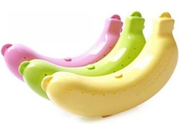 Porta, Bananas, Pacote Com 3 Unidades Em Cores Diferentes, Suporte Para Bananas Uso Externo