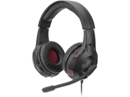 Auscultadores Gaming com Fio N'PLAY CONTACT 2.1 (Outlet Caixa Aberta - On Ear - PC - Preto)