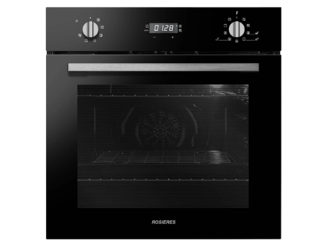 Forno Multifuncional Integrado 70L 60Cm com Pirólise Preta Rfc3O5871Pn ROSIERES