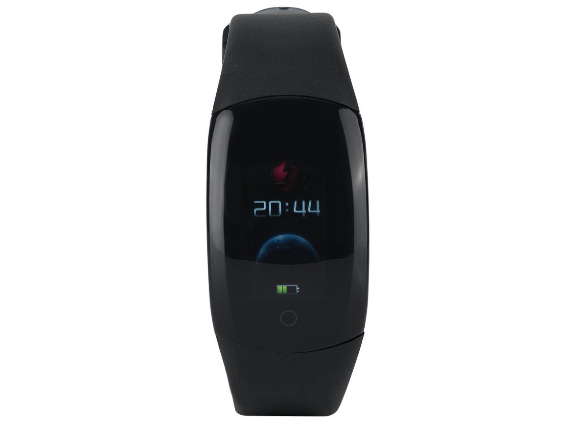 Pulseira Lemfo Lt02, frequência cardíaca, passos, LCD colorido