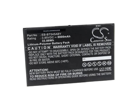 Bateria para Tablet VHBW (Galaxy Tab Active Pro, Active Pro 10.1, tablet SM-T540)