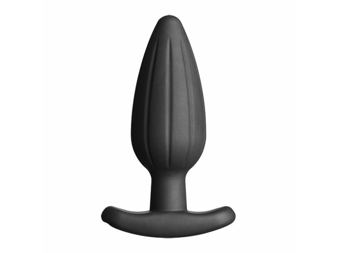 Plug Anal Grande Silicone Noir Rocker Electrastim Ns6950