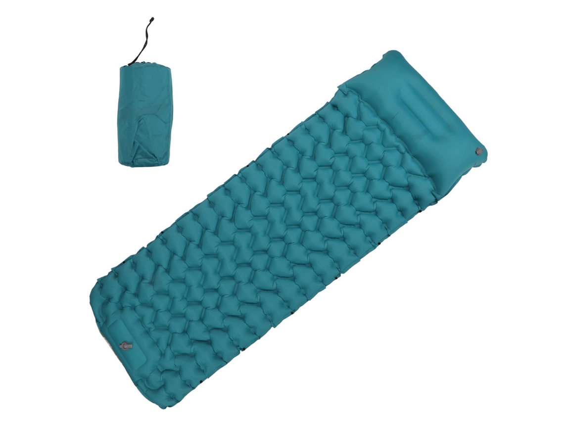 Colchón Inflable Para Camping Ligero Con Pedal Ergonómico Para Exterior Y Oficina