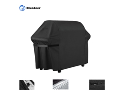 Capa Para Churrasqueira A Gás, Capa Retangular Para Churrasqueira Externa 145 X 61 X 117 Cm, Capa Impermeável 210d, Resistente A Raios Uv, Para Weber,