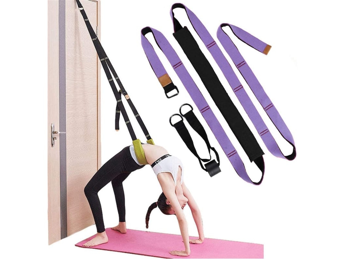 Ajudante De Flexibilidade Lombar E Dorsal - Melhora Flexibilidade Para Yoga, Ballet, Dança, Ginástica, Cheerleading, Roxo
