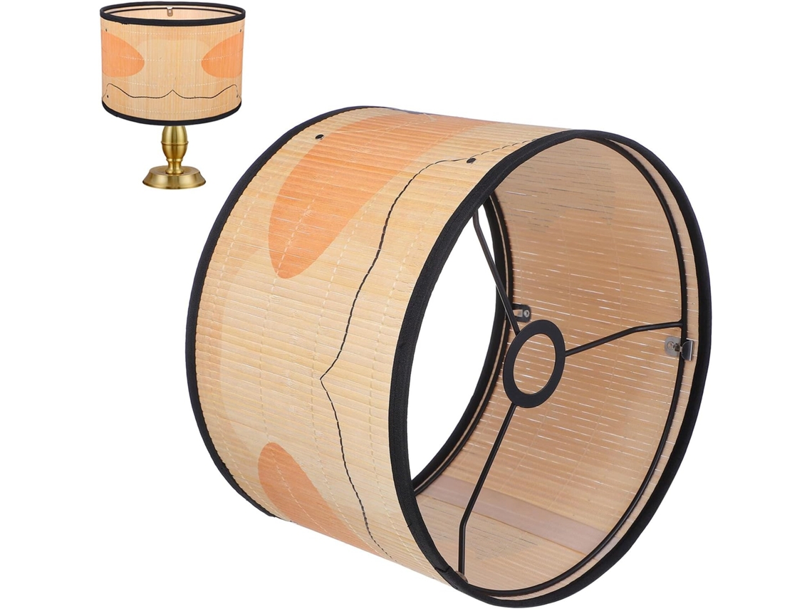 Capa Decorativa com Estampa de Bambu para Luminárias de Teto e Pendentes de Lareira. SFUSHOS