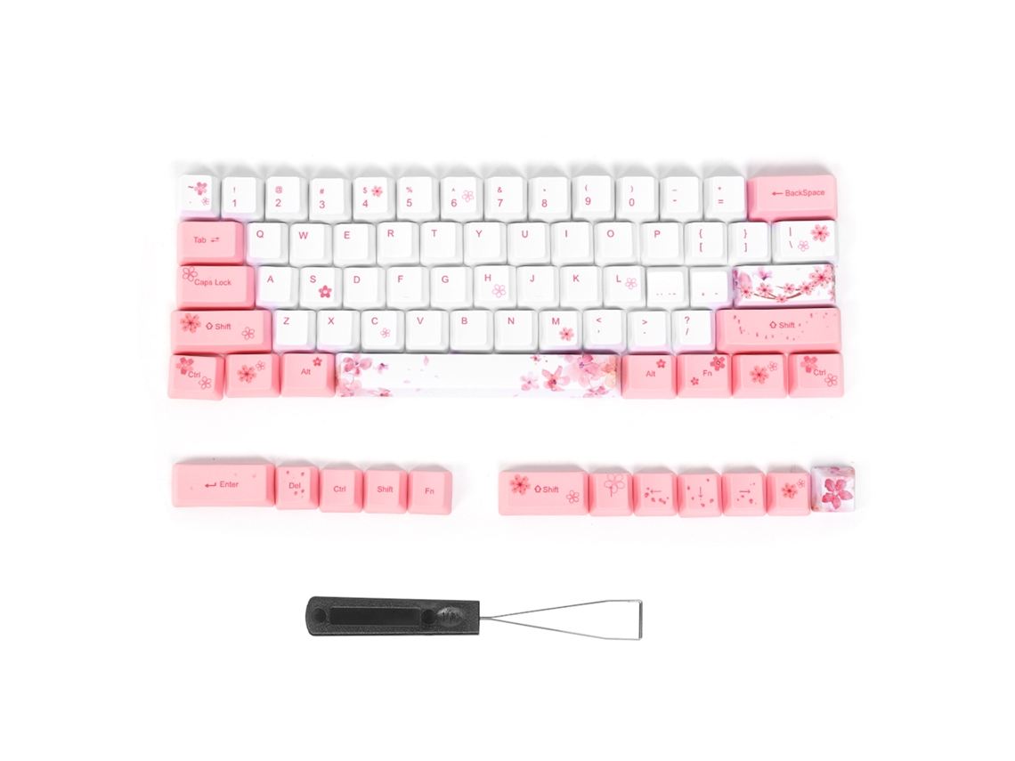 73 Teclas De Teclado Mecânico Pbt De Sublimação
