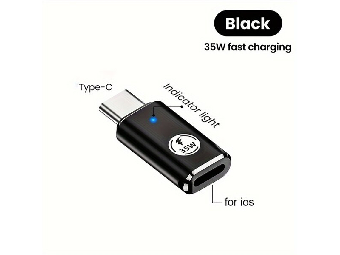 Adaptador Led Pd C De 35 W Para Iphone 15 Pro Maxvayotoy