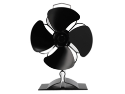 Ventilador de Fogão LAXISCREED 4 Lâminas Silencioso com Termômetro Magnético