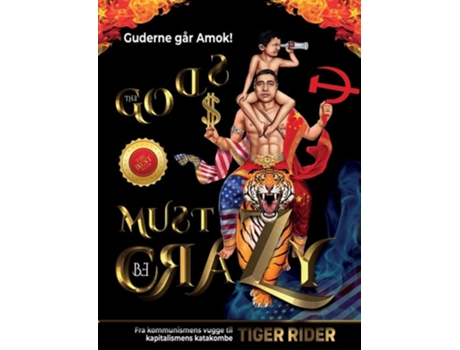 Livro Guderne gar Amok de Tiger Rider, Saji Madapat et al. (Dinamarquês)