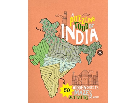 Livro A Puzzling Tour of India de Ambika Sambasivan (Inglês)