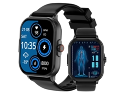 Smartwatch E02 Android e Ios-Preto