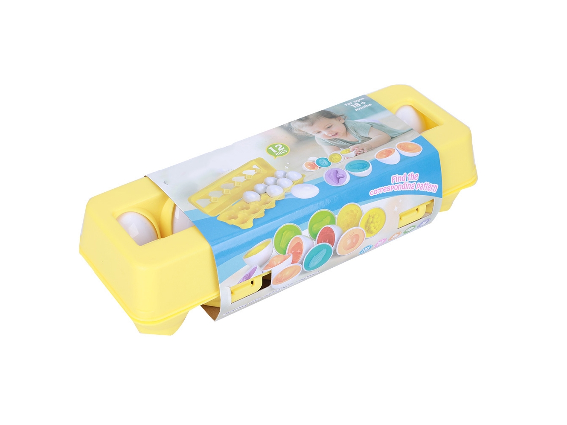 Mali 12pcs Brinquedo de Ovos Correspondentes Educativo de Frutas e Legumes para Crianças Aprendizagem