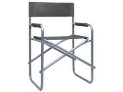 Maison Exclusive - Cadeiras De Realizador 2 Pcs Aço Cinzento