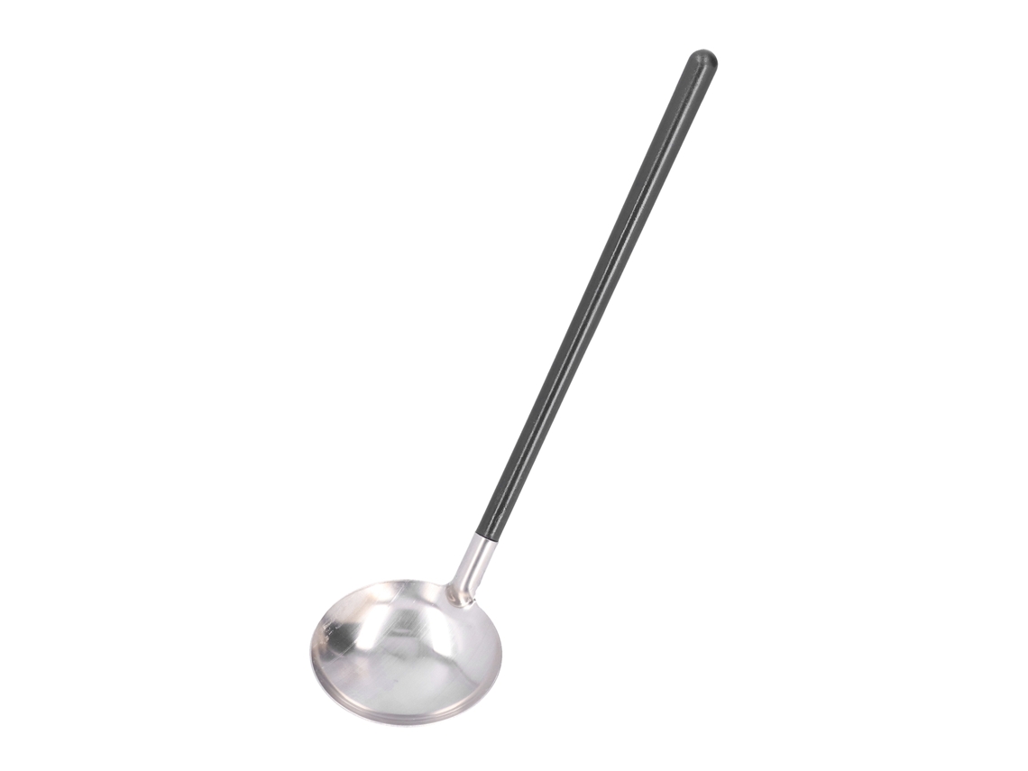 Colher Grande De Porcelana Branca Multiuso Com Cesto Longo