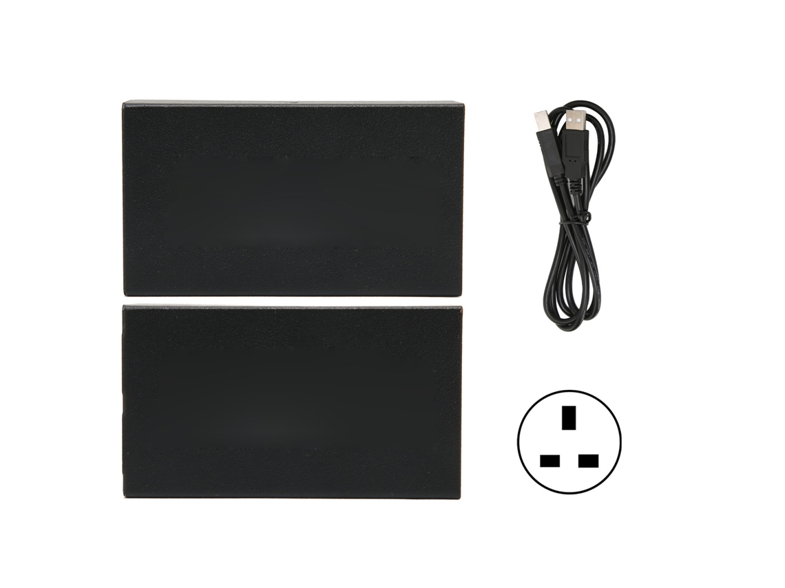 Extensor Usb 2.0 Com Transmissão Panorâmica E Alimentação Poc, 2 Vias, Via Ethernet, 100 240v
