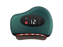 Massageador Elétrico Gua Sha para Rosto, Pescoço e Costas com Terapia de Calor, Vibração Luz Vermelha, Ideal Ho Mens Mulheres, Uso GOKOCO
