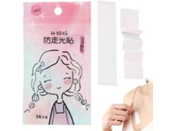 Fita Adesiva Dupla Face, 36 Rolos De Fita Para Roupas, Fita Invisível Para Lingerie, À Prova De Suor, Transparente, Antiderrapante Gokoco