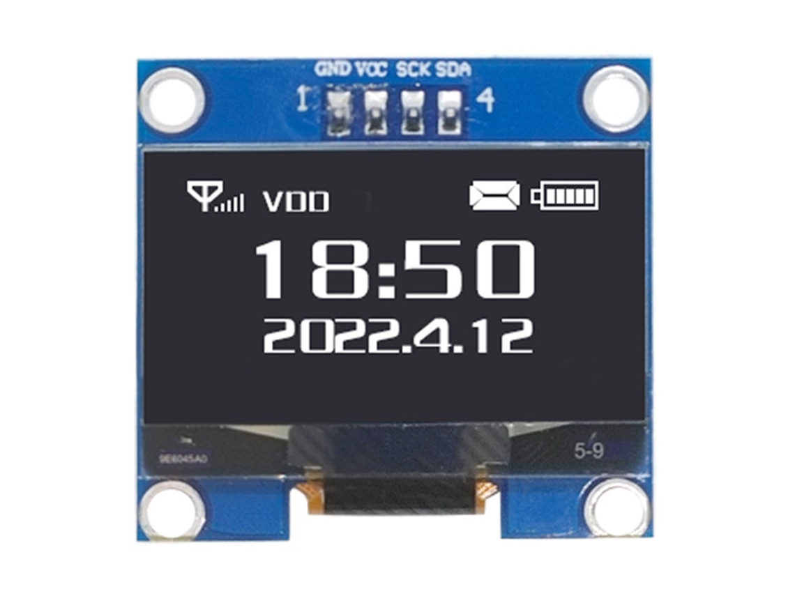 MÓDULO de Tela OLED de 1.3 Polegadas 128x64 com Chip CH1116 e Interface I2C