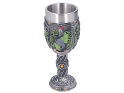 Caneca Decorativa Resina Aço Inox Filme Coleção