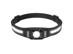 Lanterna Frontal Led Recargável com Luz Vermelha S/MARCA