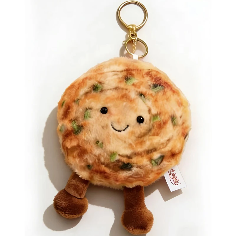 Brinquedo de Pelúcia Criativo de Comida Chinesa em Desenho Animado, Simulação Fofa MDUG (amarelo, 13cm)