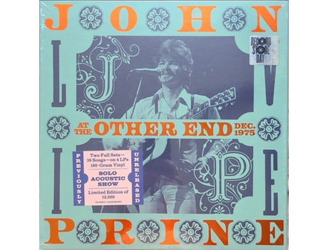 Vinil John Prine - Live At The Other End Dec. 1975 (4LP)