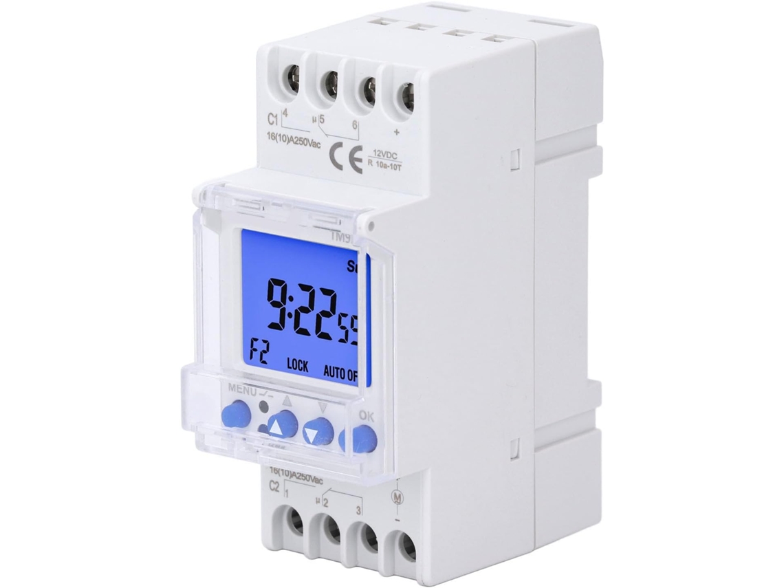 Módulo De Temporizador Digital Com 8 Configurações Liga